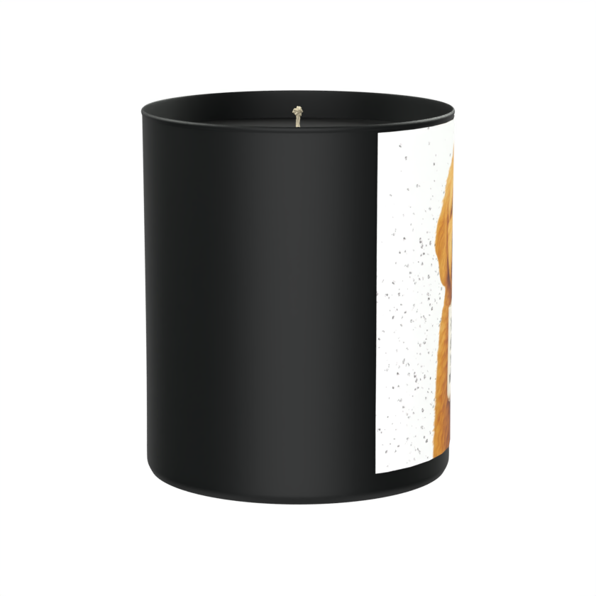 First Coffee, Then Walkies Dog 200g Black Candle ‘Dark Noir’
