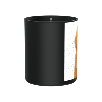 First Coffee, Then Walkies Dog 200g Black Candle ‘Dark Noir’