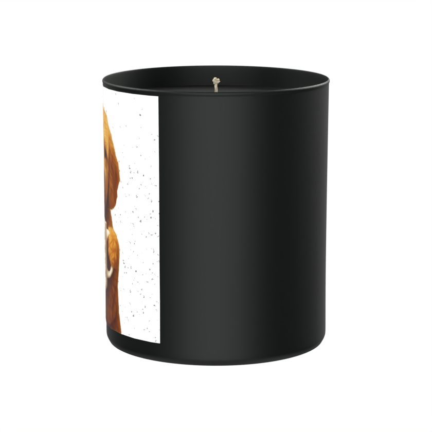 First Coffee, Then Walkies Dog 200g Black Candle ‘Dark Noir’