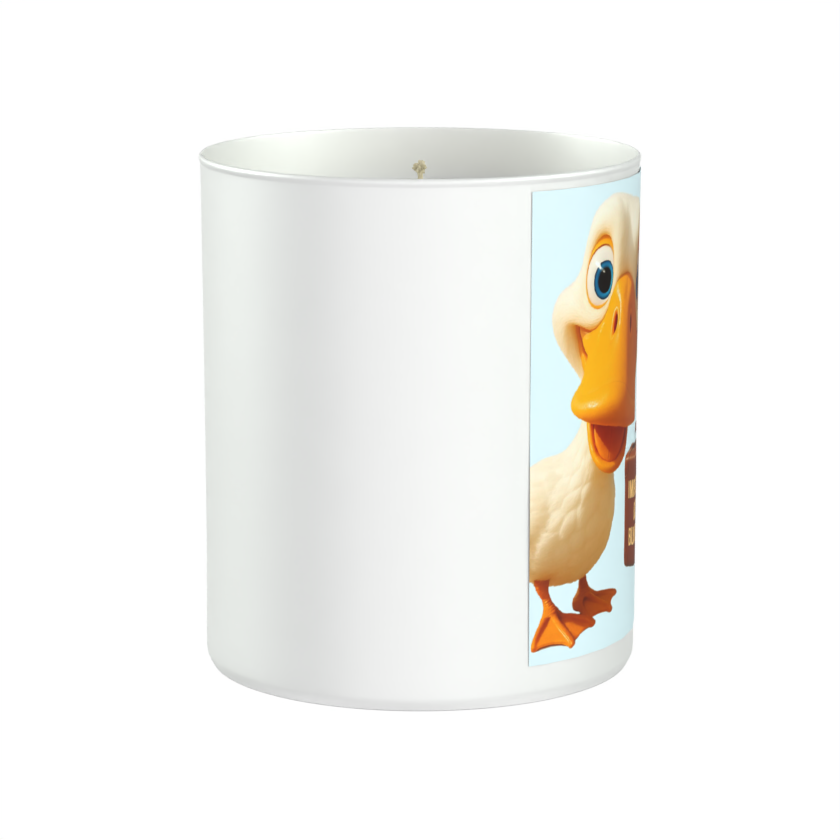 Important Duck Business 200g White candle ‘Sandy Bay'