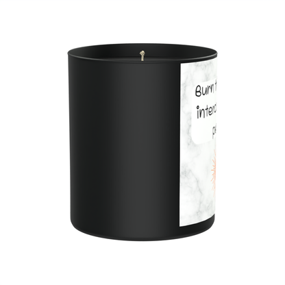 Burn This Before Interacting With People 200g Black Candle ‘Dark Noir’