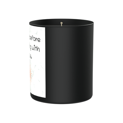 Burn This Before Interacting With People 200g Black Candle ‘Dark Noir’