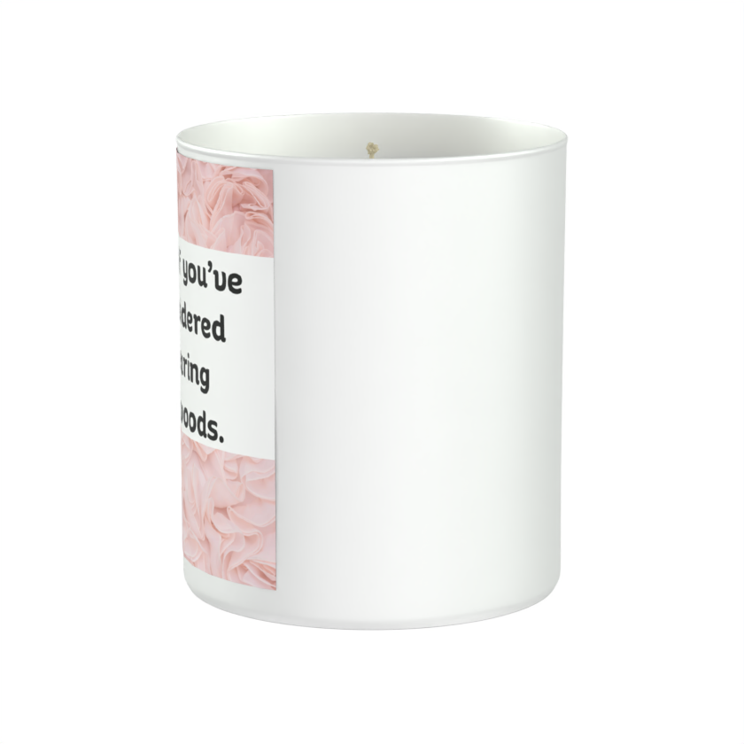 Light This If You've Also Considered Disappearing Into The Woods 200g White candle ‘Sandy Bay'