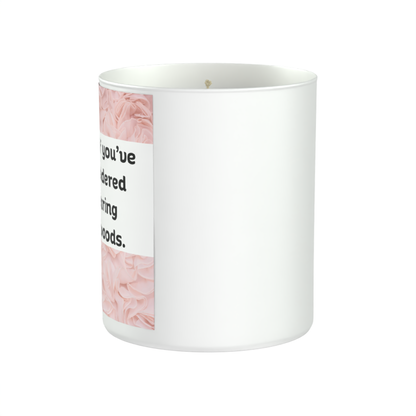 Light This If You've Also Considered Disappearing Into The Woods 200g White candle ‘Sandy Bay'
