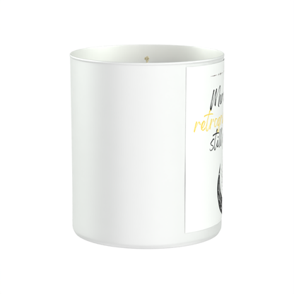Mercury’s in Retrograde, But I’m Still Glowing 200g White candle ‘Sandy Bay'