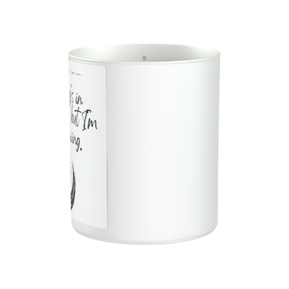 Mercury’s in Retrograde, But I’m Still Glowing 200g White candle ‘Sandy Bay'