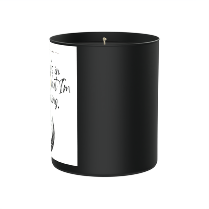 Mercury's in retrograde, but I'm still glowing 200g Black Candle ‘Dark Noir’