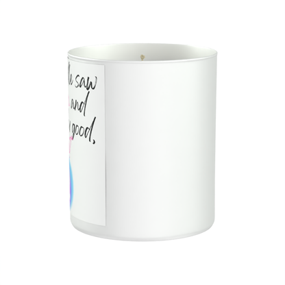 This Candle Saw My Aura and Said: You Good, Babe? 200g White candle ‘Sandy Bay'