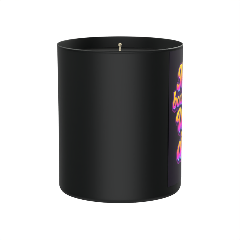 New Boundaries, Who Dis? 200g Black Candle ‘Dark Noir’