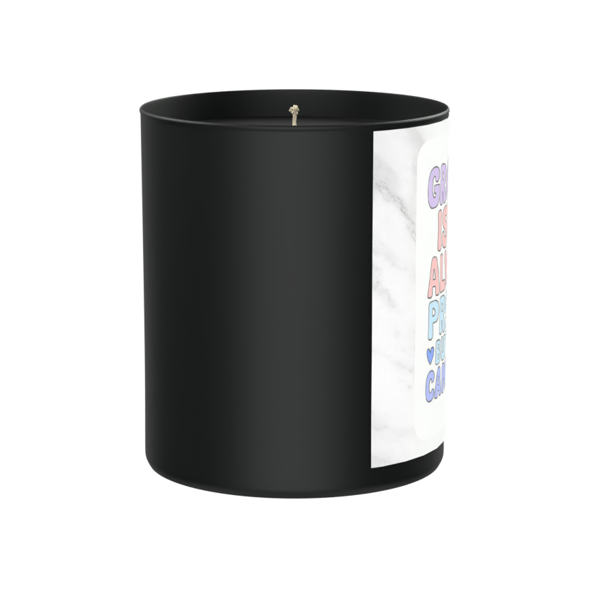 Growth Isn’t Always Pretty, But This Candle Is 200g Black Candle ‘Dark Noir’