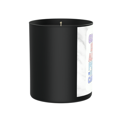 Growth Isn’t Always Pretty, But This Candle Is 200g Black Candle ‘Dark Noir’