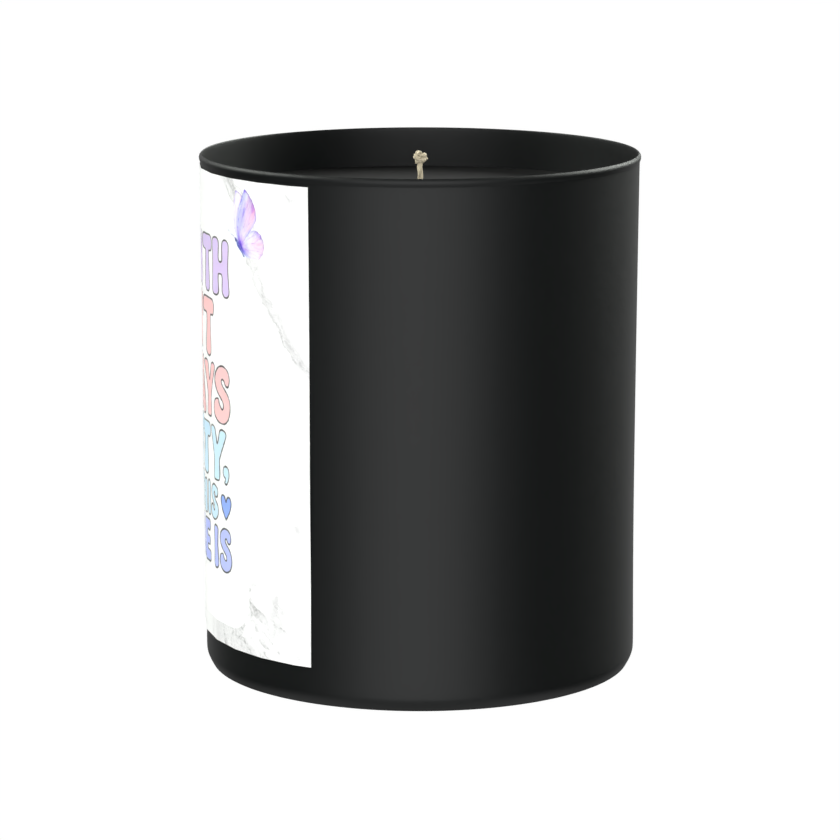 Growth Isn’t Always Pretty, But This Candle Is 200g Black Candle ‘Dark Noir’