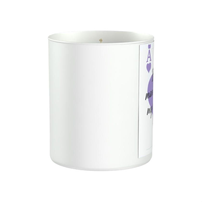 Busy Manifesting My Dream Life 200g White candle ‘Sandy Bay'