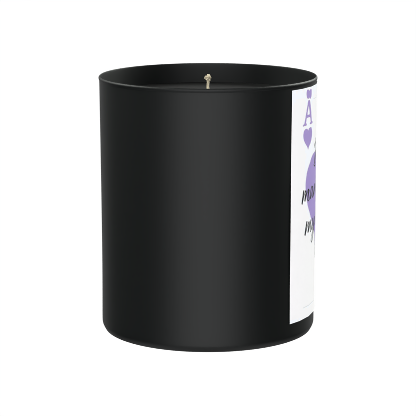 Busy Manifesting My Dream Life 200g Black Candle ‘Dark Noir’