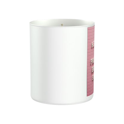 Healing in Progress – Enter with Snacks 200g White candle ‘Sandy Bay'