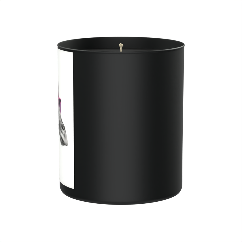 Giraffe in Pink Sunnies 200g Black Candle ‘Dark Noir’