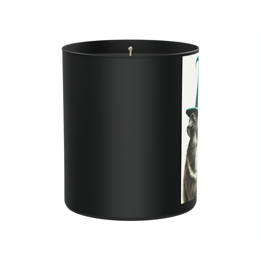 Guinea Pig Witch Hat 200g Black Candle ‘Dark Noir’