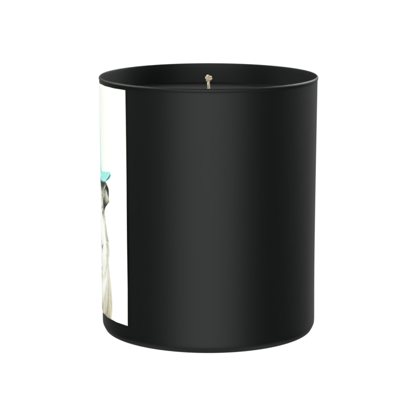 Guinea Pig Witch Hat 200g Black Candle ‘Dark Noir’
