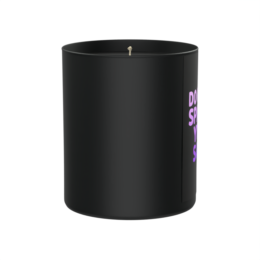 Do What Sparks Your Soul 200g Black Candle ‘Dark Noir’