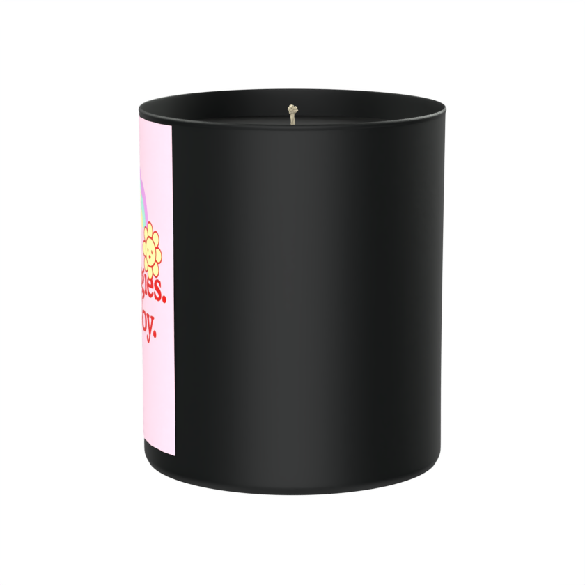 No Apologies. Just Joy. 200g Black Candle ‘Dark Noir’