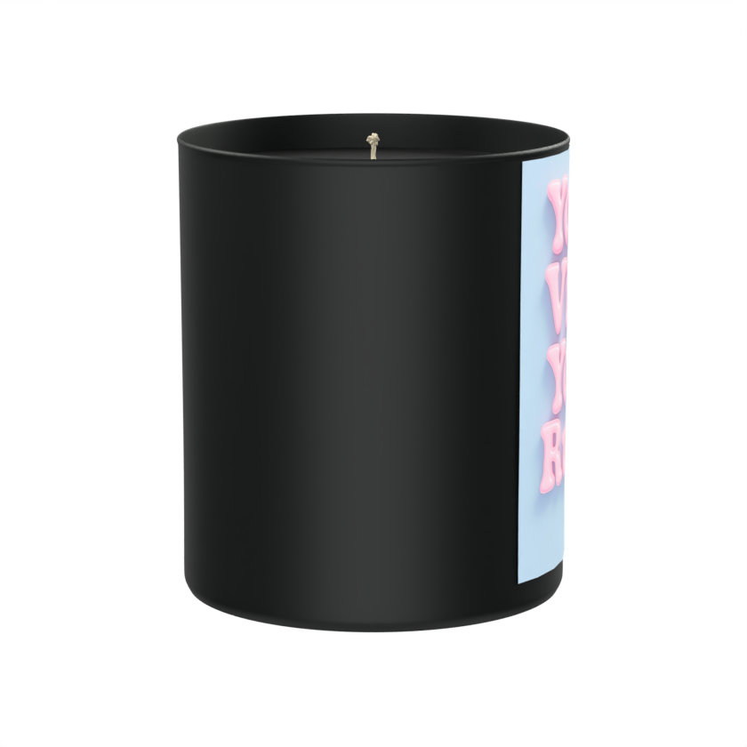 Your Vibe, Your Rules 200g Black Candle ‘Dark Noir’