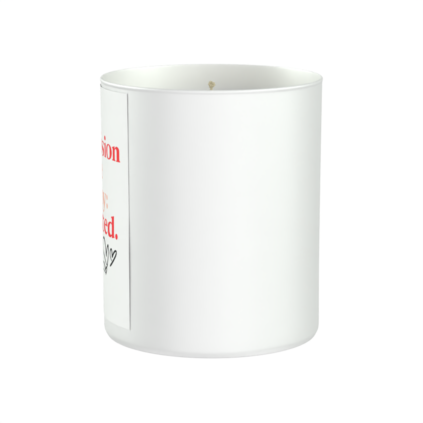Permission to Be Happy: Granted 200g White candle ‘Sandy Bay'