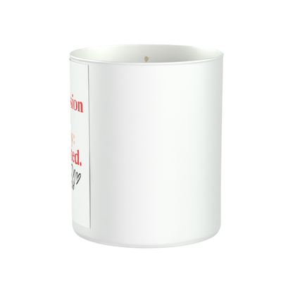 Permission to Be Happy: Granted 200g White candle ‘Sandy Bay'