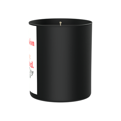 Permission to Be Happy: Granted 200g Black Candle ‘Dark Noir’