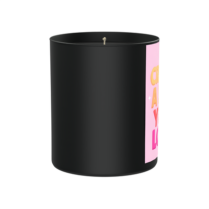 Create a Life You Love 200g Black Candle ‘Dark Noir’