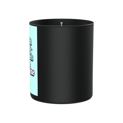 Live in a Way That Feels Like Sunshine 200g Black Candle ‘Dark Noir’