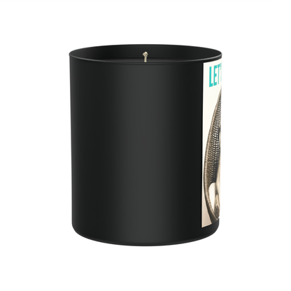 Let's Hang 200g Black Candle ‘Dark Noir’