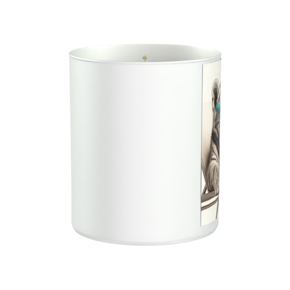 Tiger Cub Sunglasses 200g White candle ‘Sandy Bay'