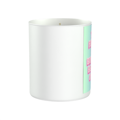 The Future Is Brighter Because Of You 200g White candle ‘Sandy Bay'