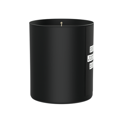 She didn’t just believe — she slayed. 200g Black Candle ‘Dark Noir’