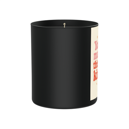 You make this world kinder 200g Black Candle ‘Dark Noir’