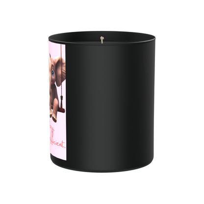 Not lazy elephant 200g Black Candle ‘Dark Noir’