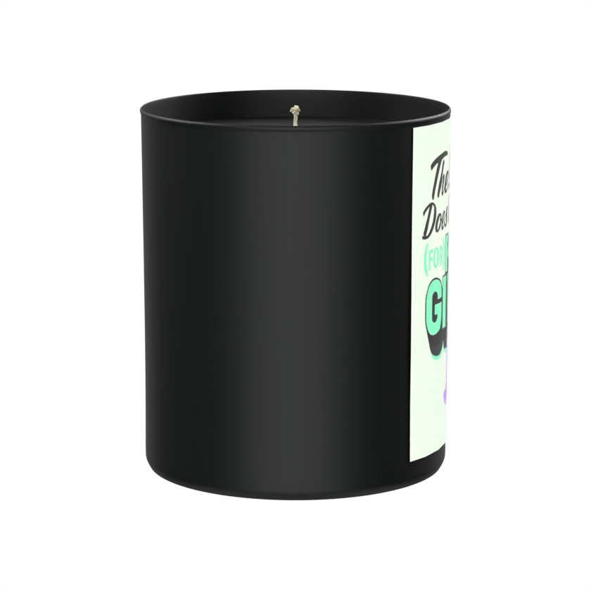 The Limit Does Not Exist (for F*cks Given) 200g Black Candle ‘Dark Noir’