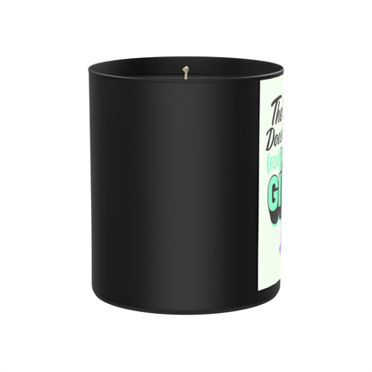 The Limit Does Not Exist (for F*cks Given) 200g Black Candle ‘Dark Noir’