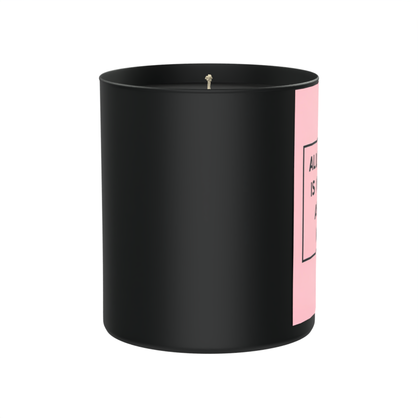 All I Need is a Cat and a Nap 200g Black Candle ‘Dark Noir’