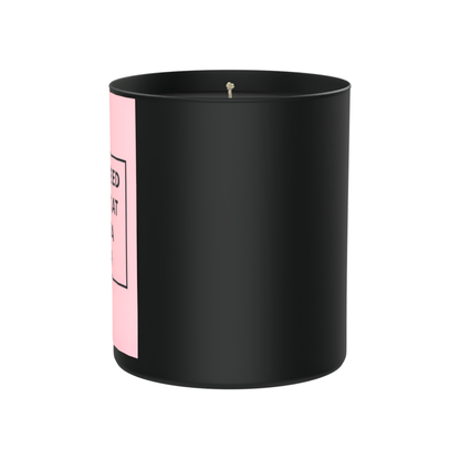 All I Need is a Cat and a Nap 200g Black Candle ‘Dark Noir’