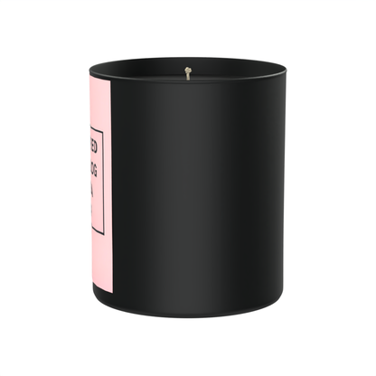 All I Need Is My Dog and a Nap 200g Black Candle ‘Dark Noir’