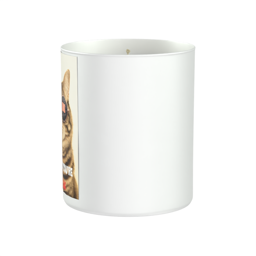My Cat Said You’re a Red Flag 200g White candle ‘Sandy Bay'
