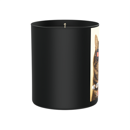 My Cat Said You’re a Red Flag 200g Black Candle ‘Dark Noir’