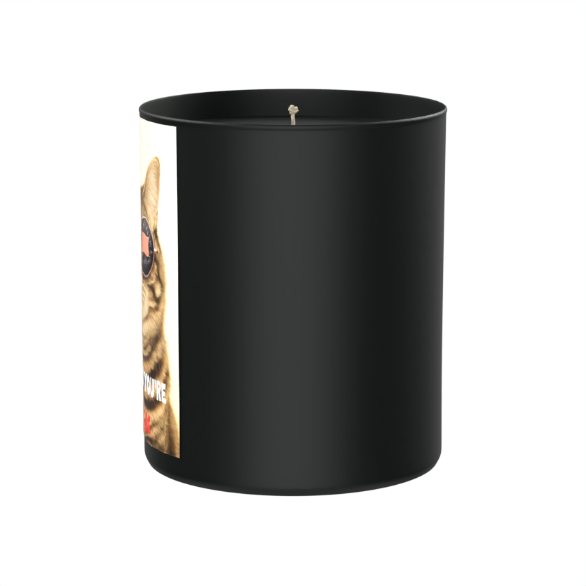 My Cat Said You’re a Red Flag 200g Black Candle ‘Dark Noir’