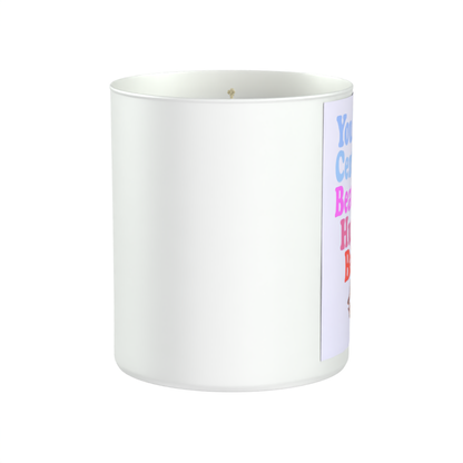 Certified Beautiful Human Being 200g White candle ‘Sandy Bay'