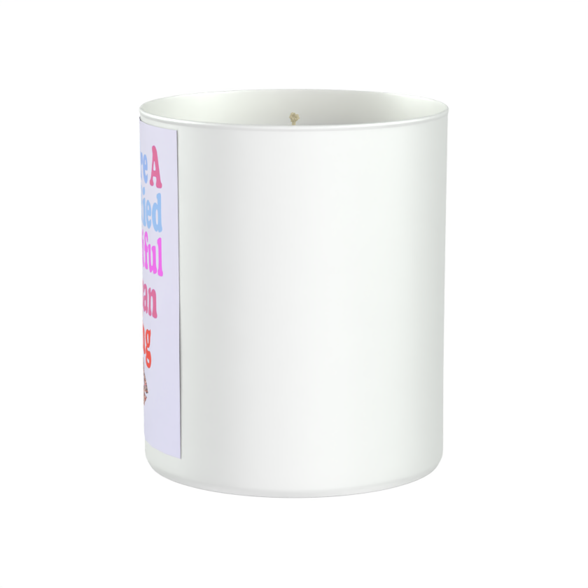 Certified Beautiful Human Being 200g White candle ‘Sandy Bay'