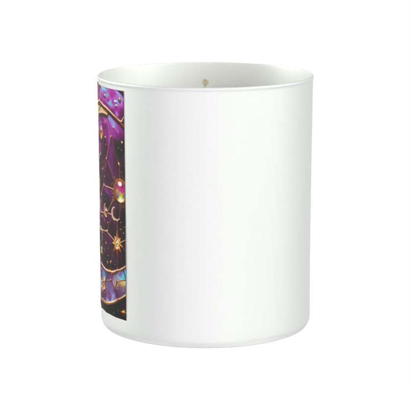 Lunar rituals, cosmic confidence, and star-kissed seduction 200g White candle ‘Sandy Bay'