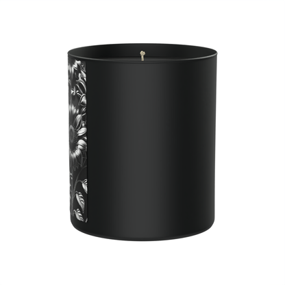 Shadowy blooms, smoky woods, and sunflower confidence with a dark twist 200g Black Candle ‘Dark Noir’