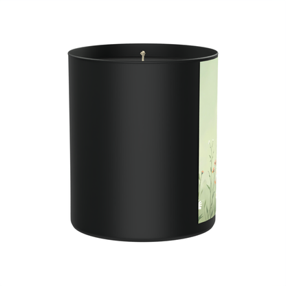 Sea breeze mornings, wildflowers in bloom, and a peaceful escape from the noise 200g Black Candle ‘Dark Noir’