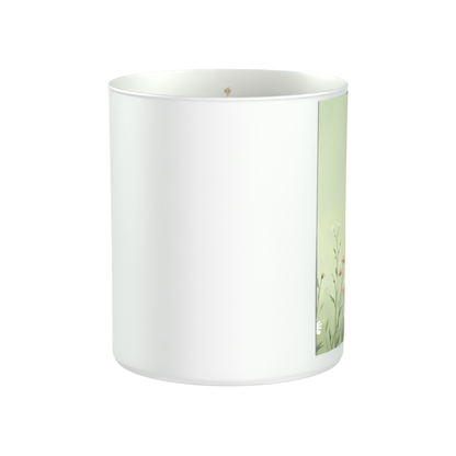 Sea breeze mornings, wildflowers in bloom, and a peaceful escape from the noise 200g White candle ‘Sandy Bay'